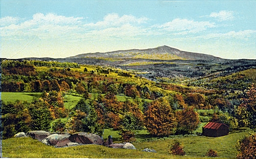 Frost Heaves, NH, in the shadow of Mount Monadnock